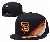 San Francisco Giants Team Logo Adjustable Hat YD (3)